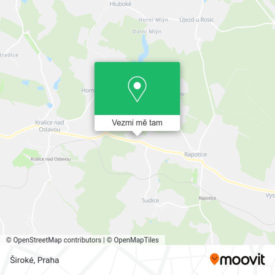 Široké mapa