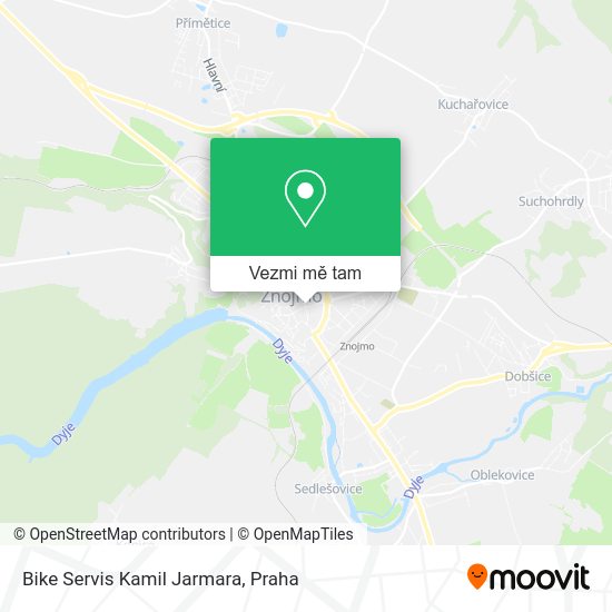 Bike Servis Kamil Jarmara mapa