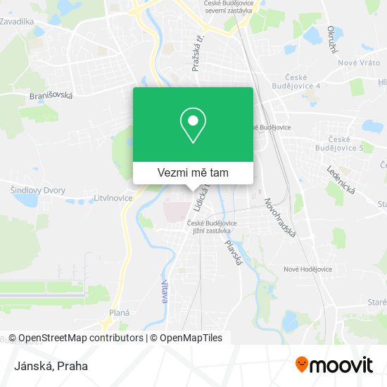 Jánská mapa
