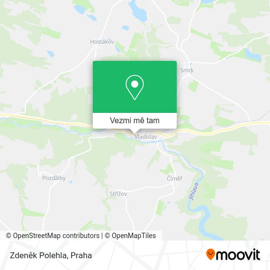Zdeněk Polehla mapa