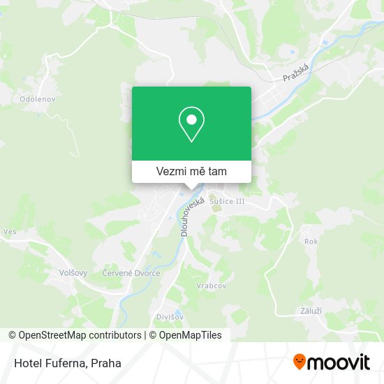 Hotel Fuferna mapa
