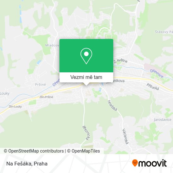 Na Fešáka mapa