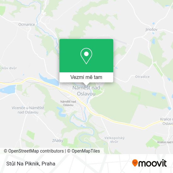 Stůl Na Piknik mapa