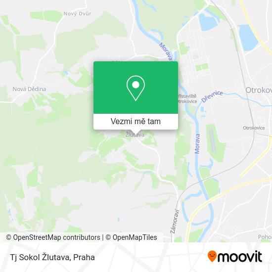 Tj Sokol Žlutava mapa