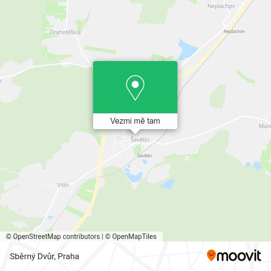 Sběrný Dvůr mapa
