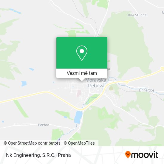 Nk Engineering, S.R.O. mapa