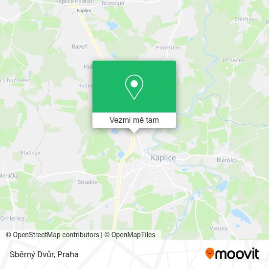 Sběrný Dvůr mapa