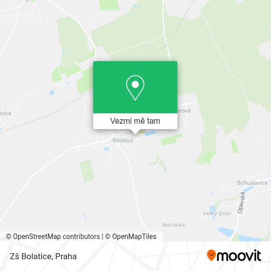 Zš Bolatice mapa