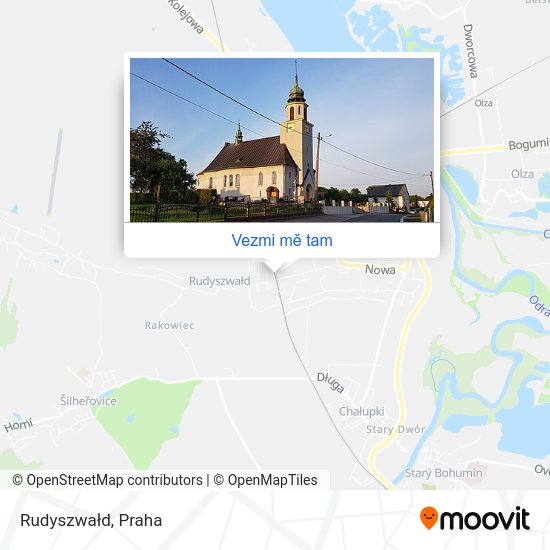 Rudyszwałd mapa