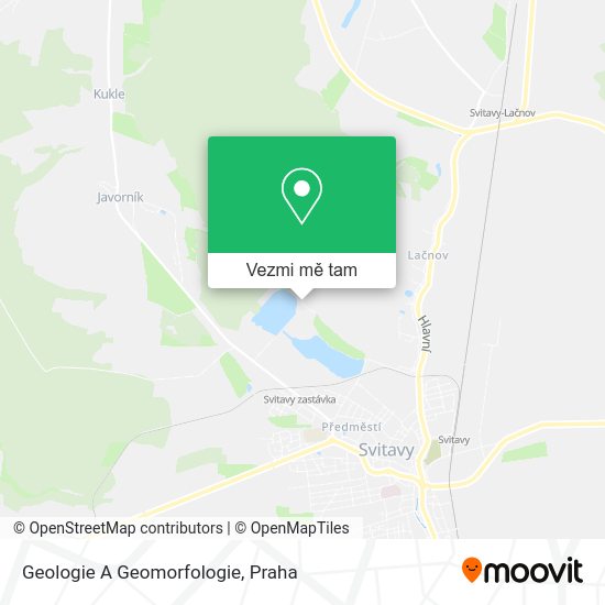 Geologie A Geomorfologie mapa