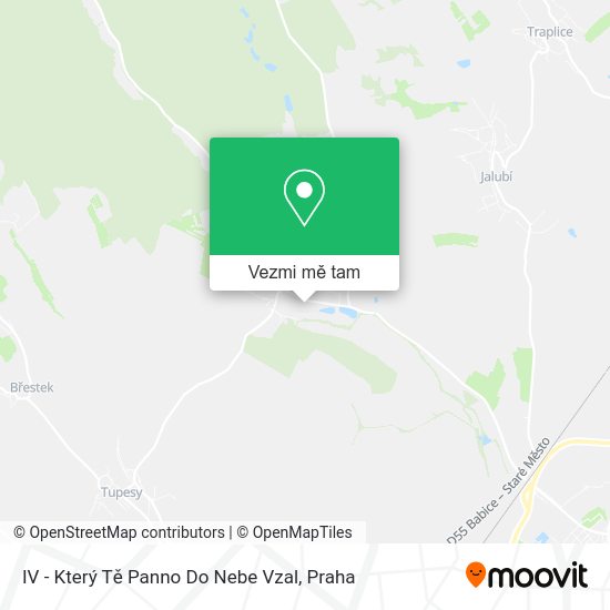 IV - Který Tě Panno Do Nebe Vzal mapa