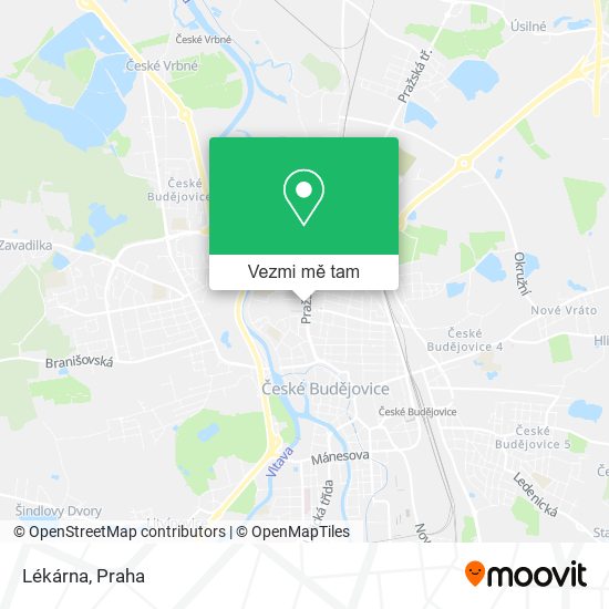Lékárna mapa