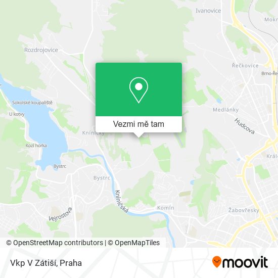 Vkp V Zátiší mapa