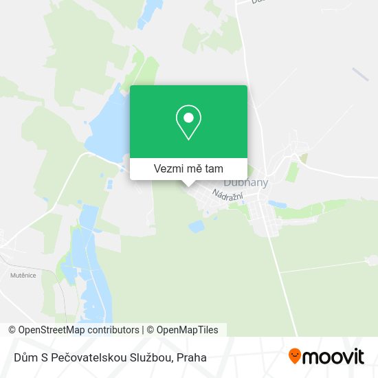 Dům S Pečovatelskou Službou mapa