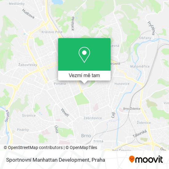 Sportnovní Manhattan Development mapa