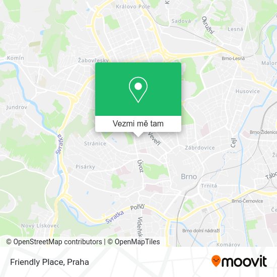 Friendly Place mapa