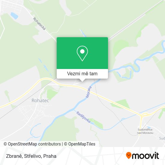 Zbraně, Střelivo mapa