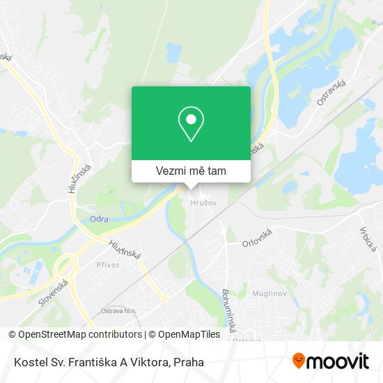 Kostel Sv. Františka A Viktora mapa