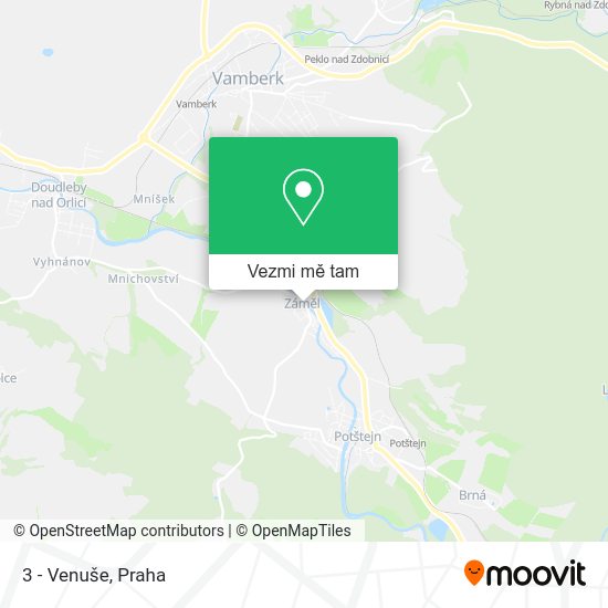 3 - Venuše mapa