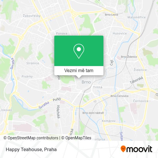 Happy Teahouse mapa