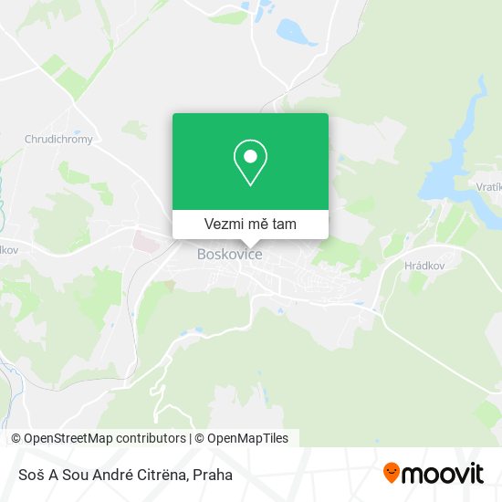 Soš A Sou André Citrëna mapa