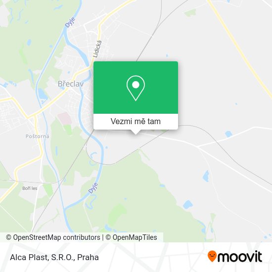 Alca Plast, S.R.O. mapa