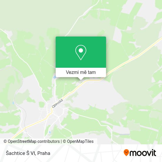 Šachtice Š VI mapa