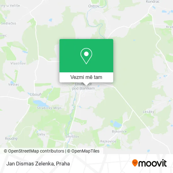 Jan Dismas Zelenka mapa