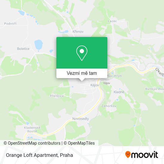 Orange Loft Apartment mapa