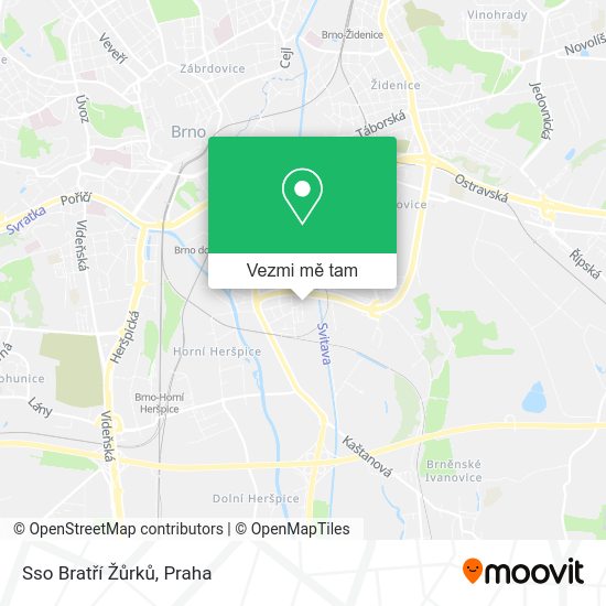 Sso Bratří Žůrků mapa