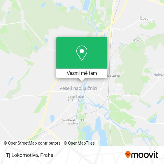 Tj Lokomotiva mapa