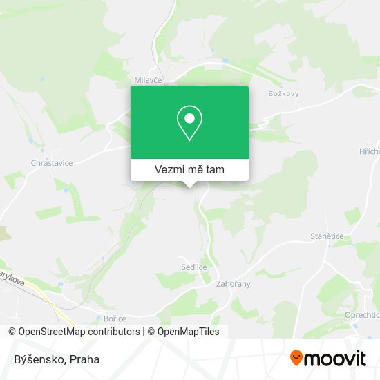 Býšensko mapa