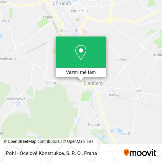 Pohl - Ocelové Konstrukce, S. R. O. mapa