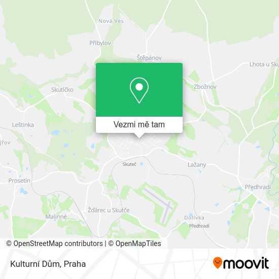 Kulturní Dům mapa