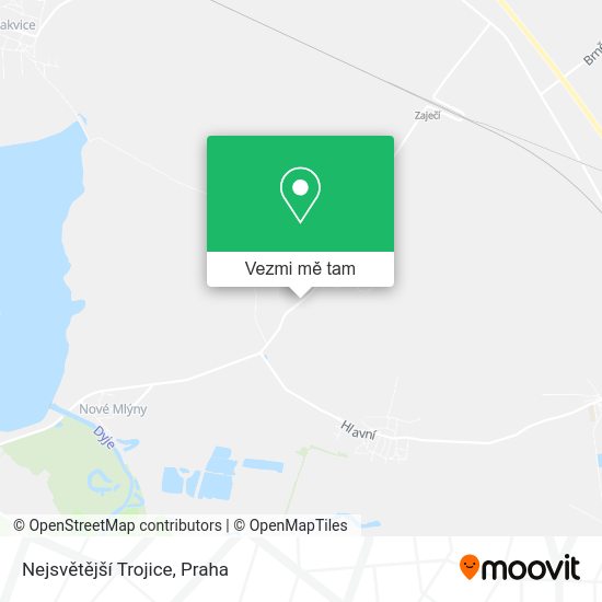 Nejsvětější Trojice mapa