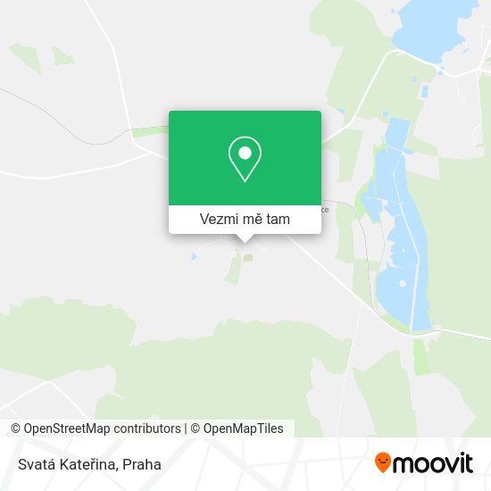 Svatá Kateřina mapa