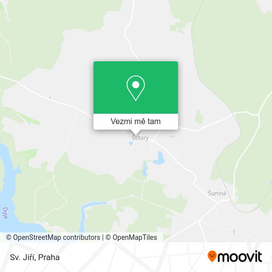 Sv. Jiří mapa