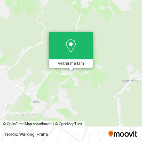Nordic Walking mapa