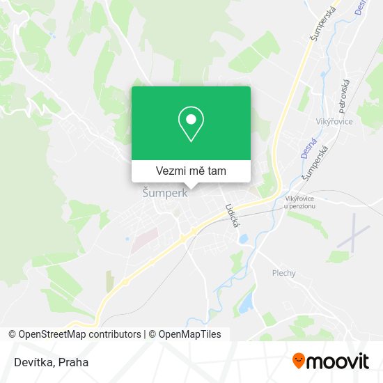 Devítka mapa