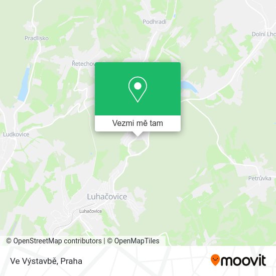 Ve Výstavbě mapa