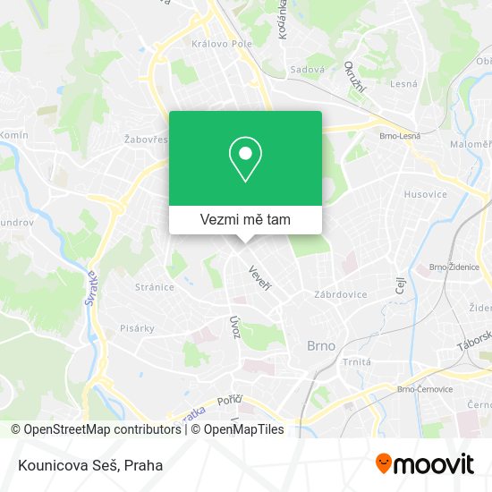 Kounicova Seš mapa
