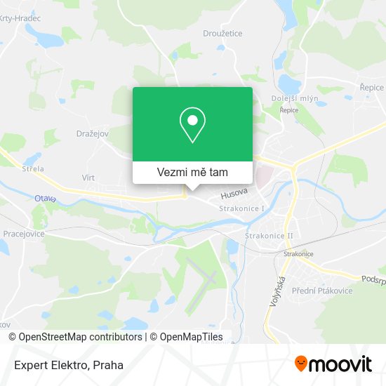 Expert Elektro mapa
