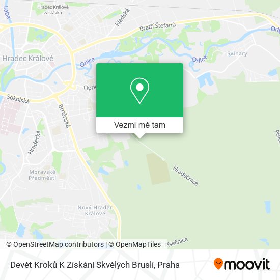 Devět Kroků K Získání Skvělých Bruslí mapa