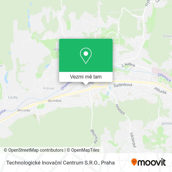 Technologické Inovační Centrum S.R.O. mapa