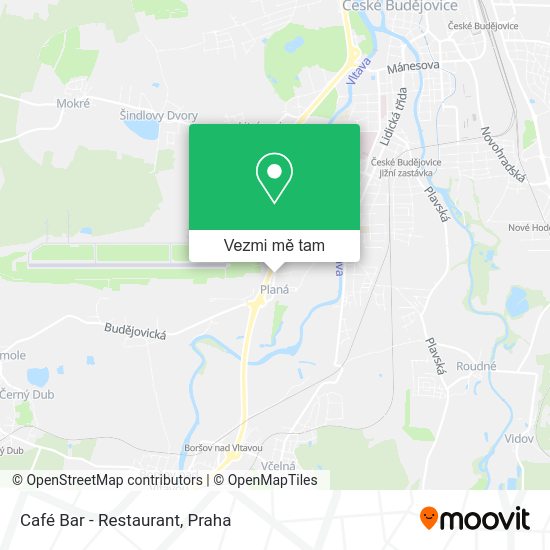 Café Bar - Restaurant mapa