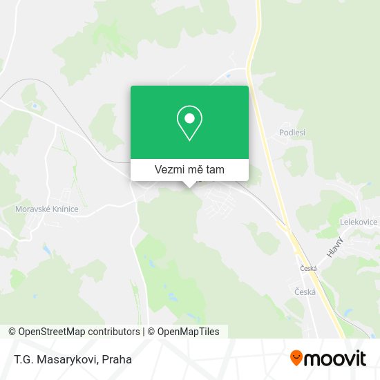T.G. Masarykovi mapa