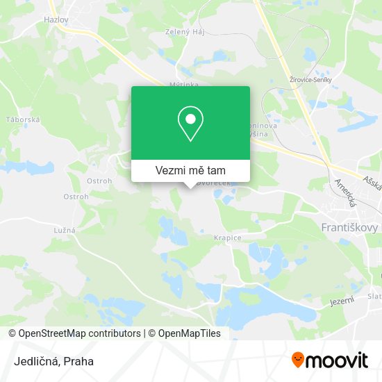 Jedličná mapa