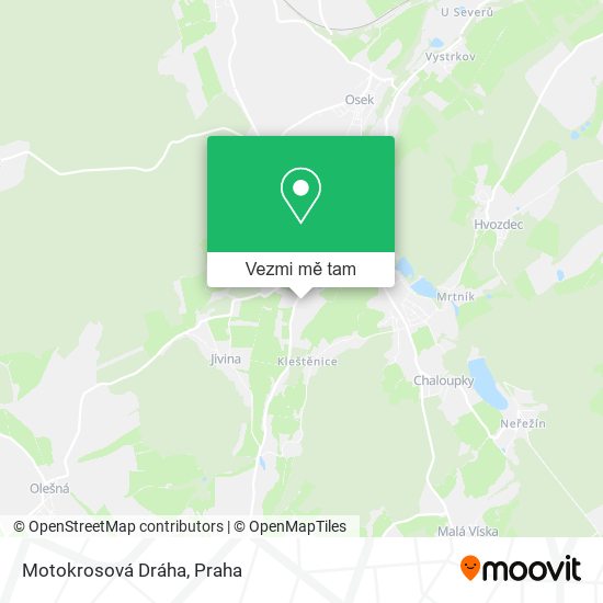 Motokrosová Dráha mapa