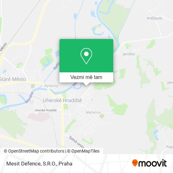 Mesit Defence, S.R.O. mapa
