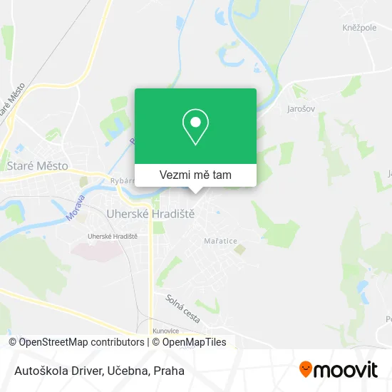 Autoškola Driver, Učebna mapa